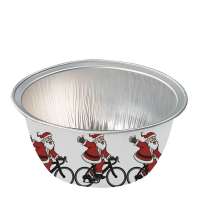 Aluminum Round Cake Pans Disposable Pie Pans with Lids for Christmas